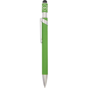 Simple Fidget Recycled Stylus Gel Pen - Etchified - Etchified - SM-5309BL