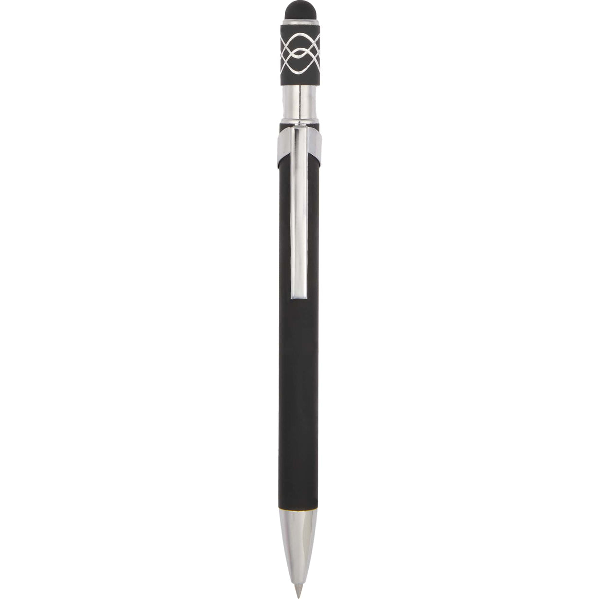 Simple Fidget Recycled Stylus Gel Pen - Etchified - Etchified - SM-5309BL