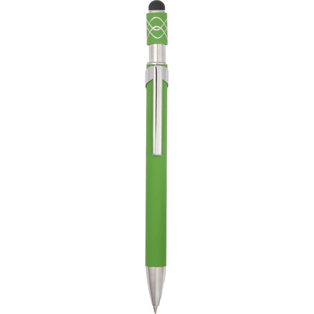Simple Fidget Recycled Stylus Gel Pen - Etchified - Etchified - SM-5309BL