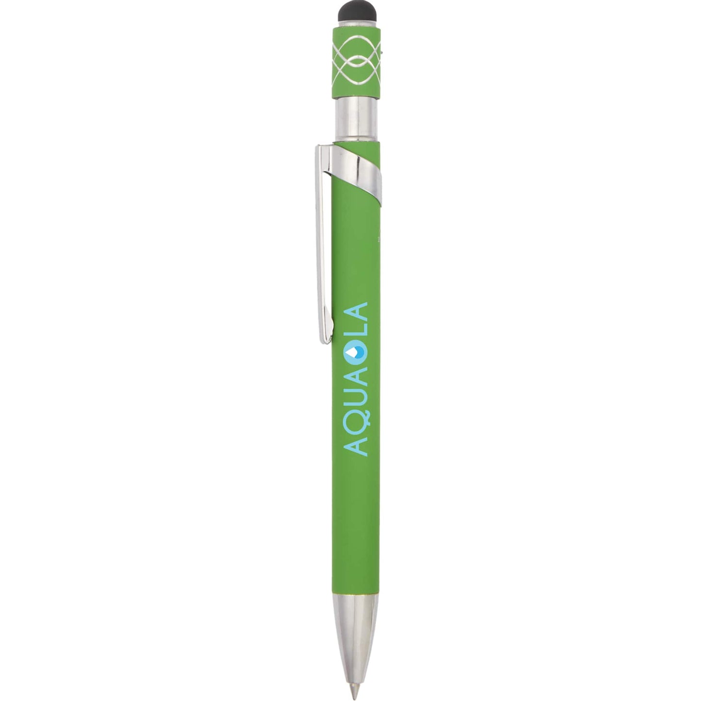 Simple Fidget Recycled Stylus Gel Pen - Etchified - Etchified - SM-5309BL