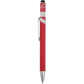 Simple Fidget Recycled Stylus Gel Pen - Etchified - Etchified - SM-5309OR