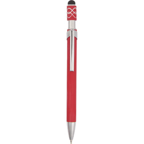 Simple Fidget Recycled Stylus Gel Pen - Etchified - Etchified - SM-5309OR