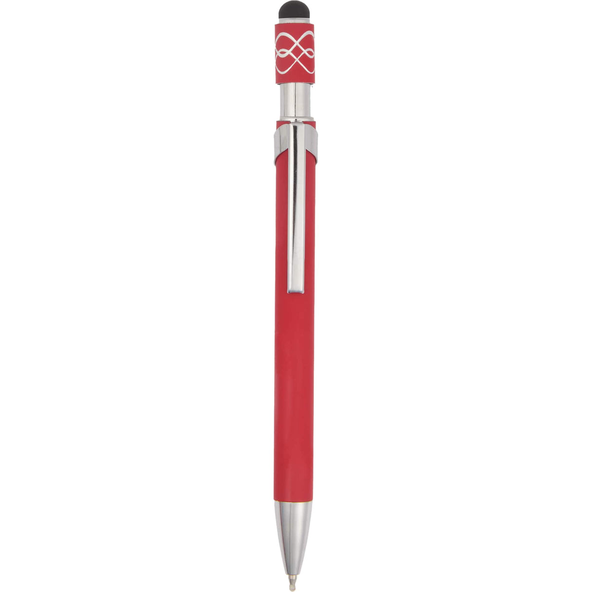 Simple Fidget Recycled Stylus Gel Pen - Etchified - Etchified - SM-5309OR