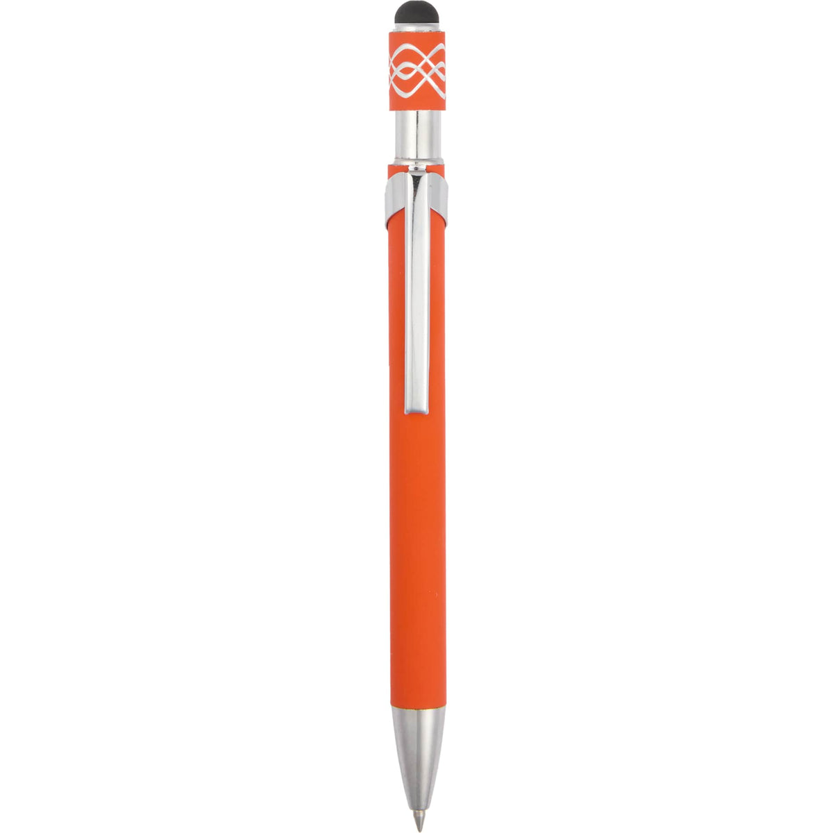 Simple Fidget Recycled Stylus Gel Pen - Etchified - Etchified - SM-5309OR