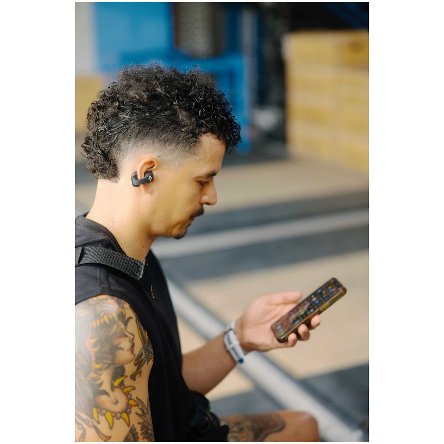 Skullcandy Push 720 Open Wireless Earbuds - Etchified - Etchified - 7196-38BK