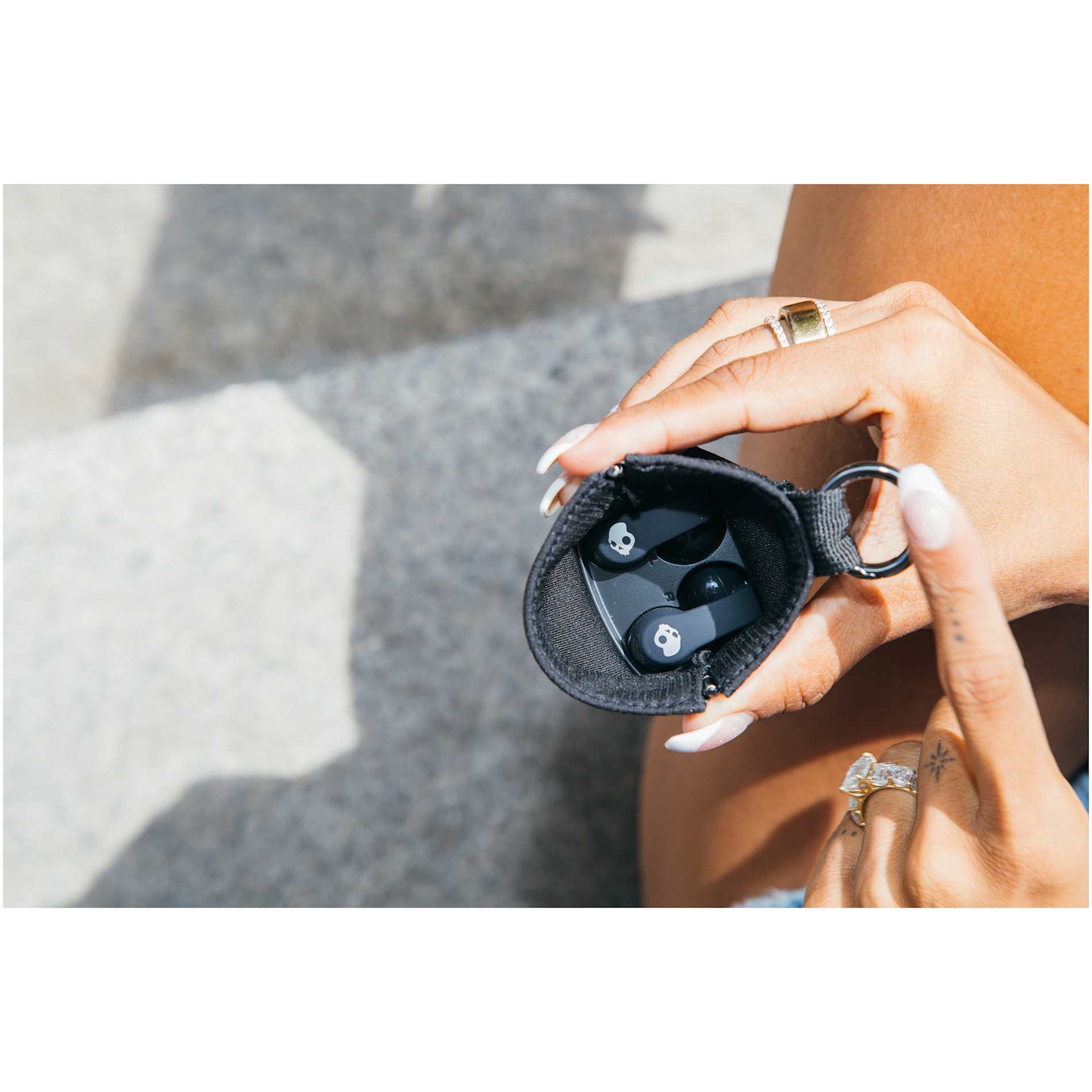 Skullcandy Push 720 Open Wireless Earbuds - Etchified - Etchified - 7196-38BK
