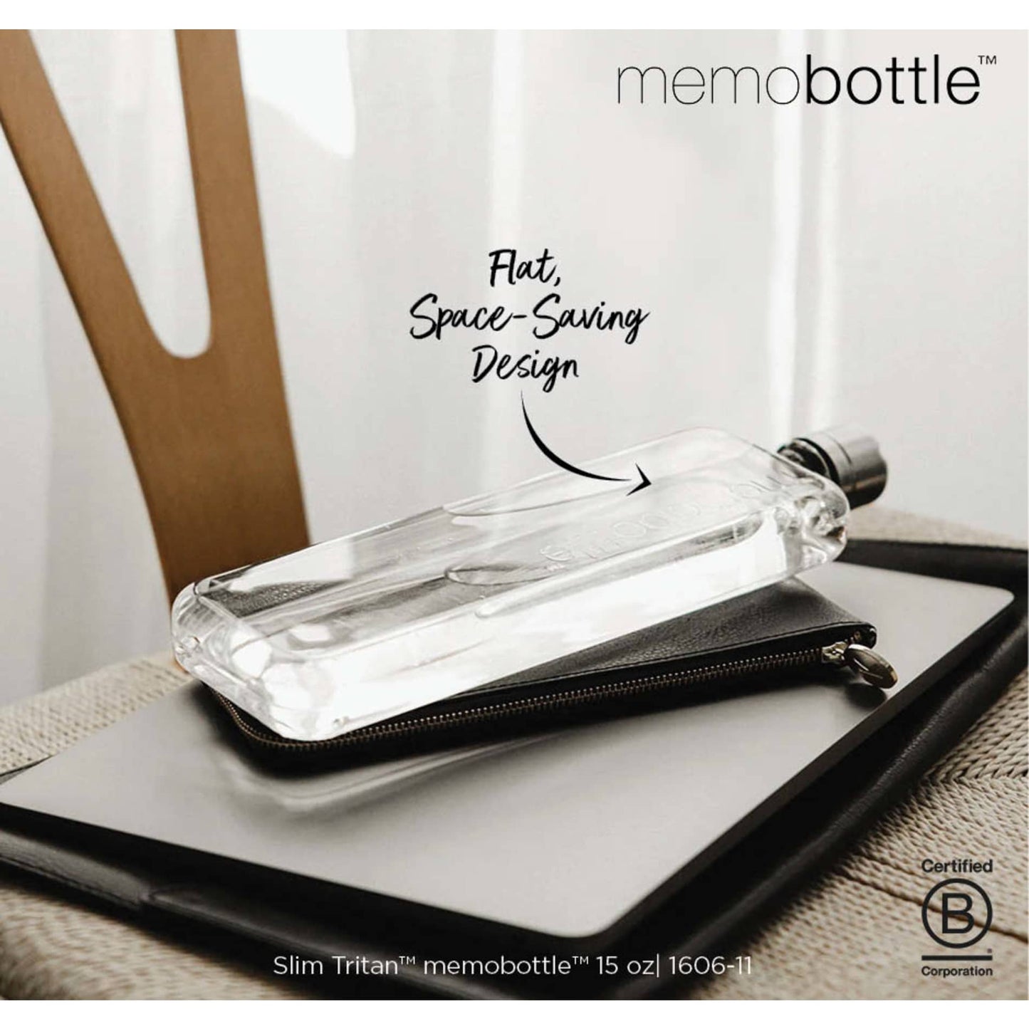 SLIM Tritan memobottle - Etchified - Etchified - 1606-11CL