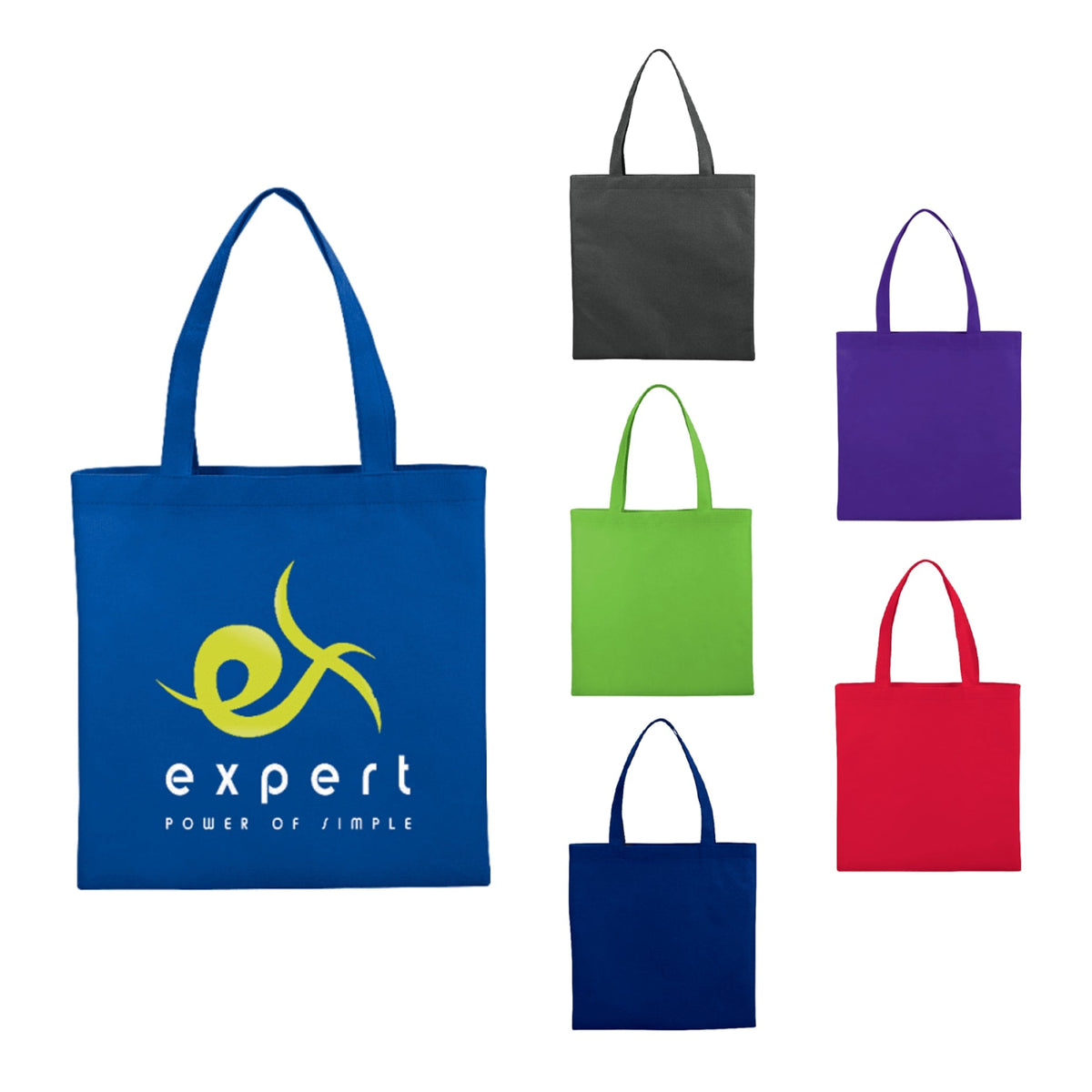 Small Zeus Non - Woven Convention Tote - Etchified - Etchified - SM-7420NBL