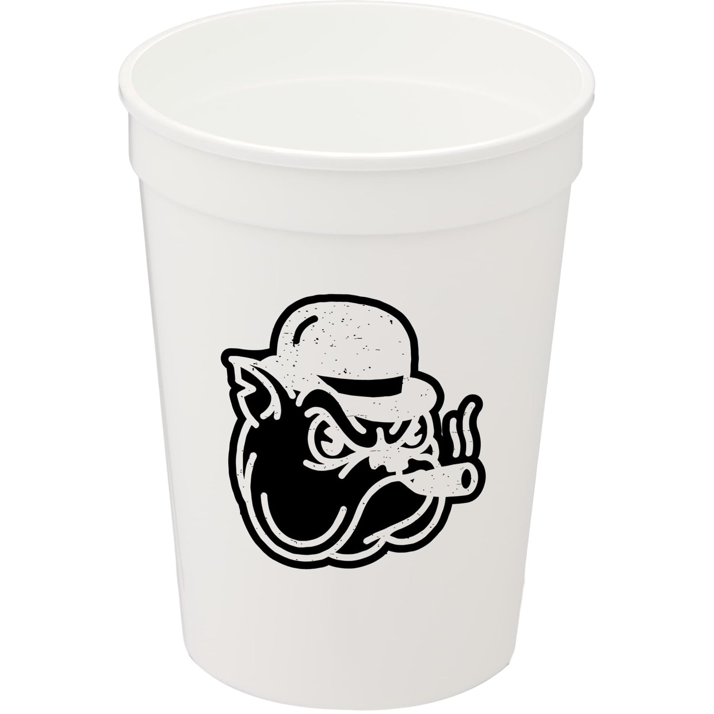 Solid 12oz Stadium Cup - Etchified - Etchified - SM-6011RD