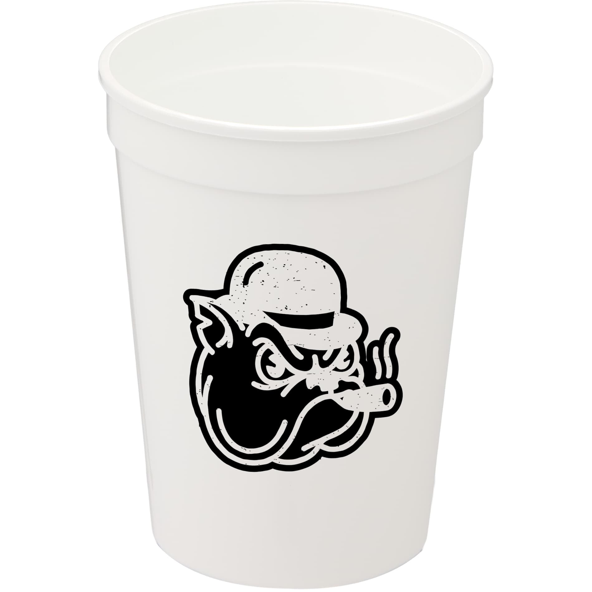Solid 12oz Stadium Cup - Etchified - Etchified - SM-6011RD