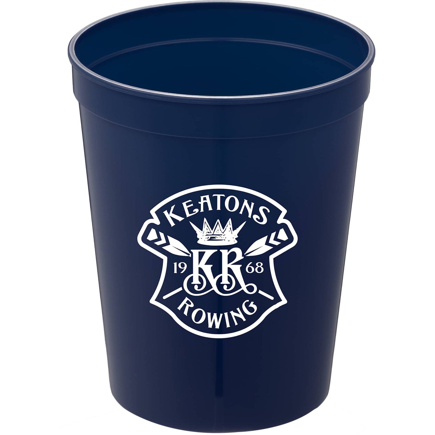 Solid 16oz Stadium Cup - Etchified - Etchified - SM-6012BL