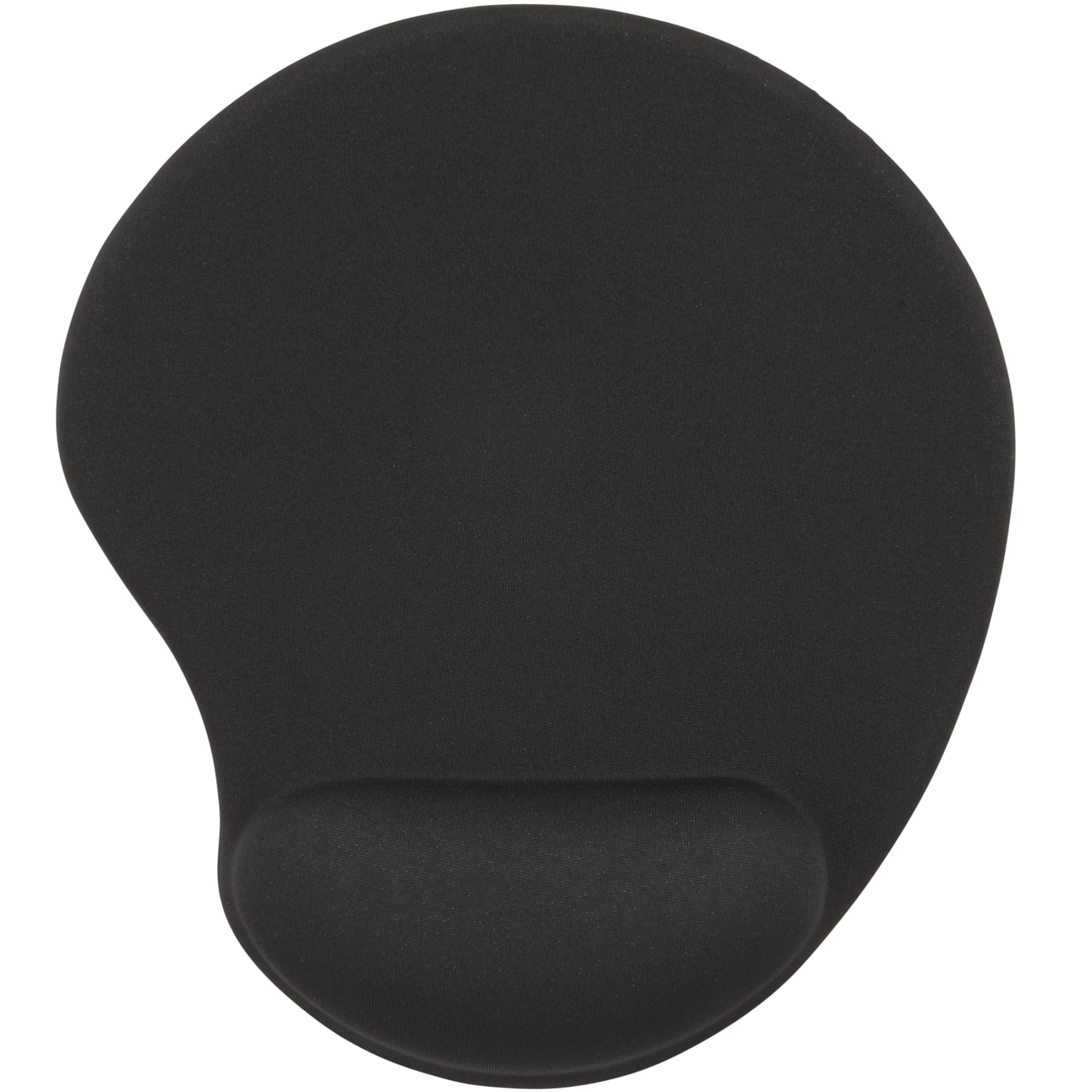 Solid Jersey Gel Mouse Pad / Wrist Rest - Etchified - Etchified - SM-3310BK