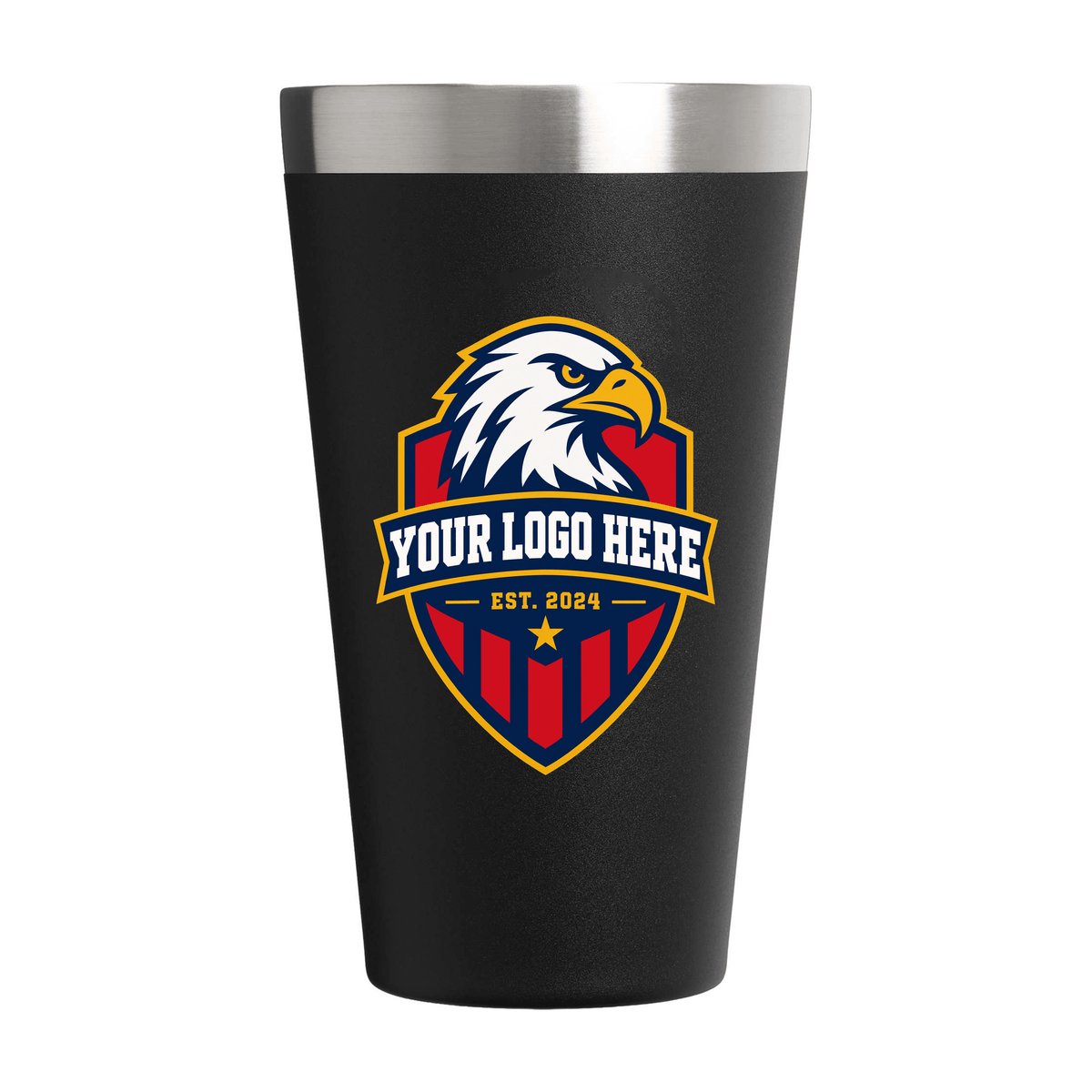 Stanley Adventure Stacking Pint 16 oz with Full Color Print - Etchified-Stanley-1603-48BK