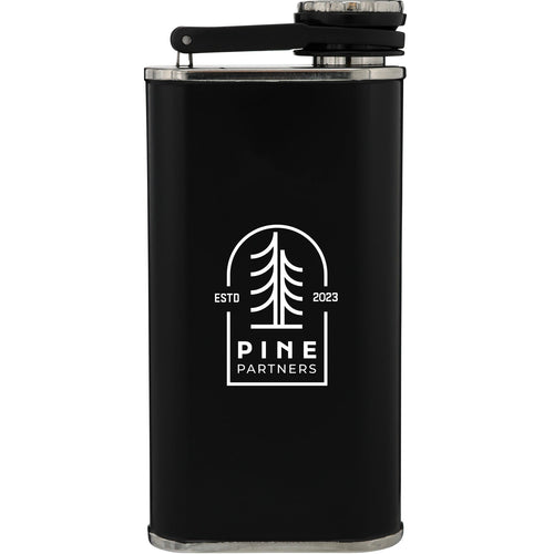 Stanley® Easy Fill Wide Mouth Flask 8oz - Etchified - STANLEY® - 1603 - 05BK