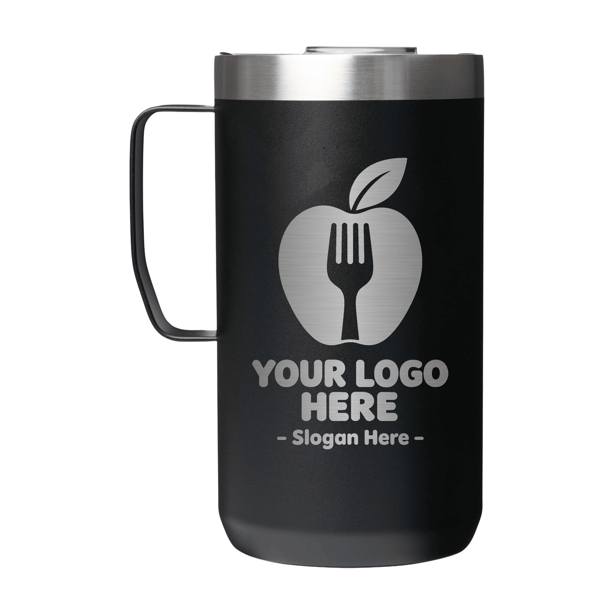 Stanley Everyday Camp Mug 24 oz with Laser Engraving - Etchified-Stanley-1603-44BK