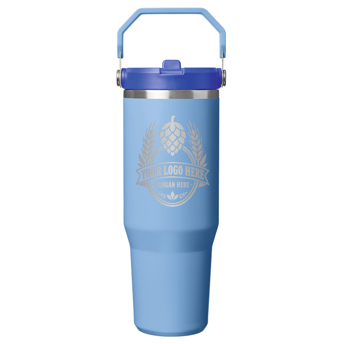 Stanley® IceFlow™ 2.0 Flip Straw Tumbler 30 oz - with Laser Engrave - Etchified-STANLEY®-1603-25SKY