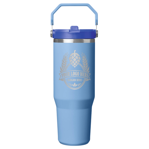 Stanley® IceFlow™ 2.0 Flip Straw Tumbler 30 oz - with Laser Engrave - Etchified-STANLEY®-1603-25SKY