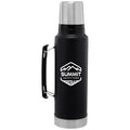 Stanley® Legendary Classic Bottle 48oz 1.5 qt Wide Mouth with Leakproof Cup Lid - Etchified - STANLEY® - 1603 - 14BK