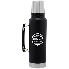 Stanley® Legendary Classic Bottle 48oz 1.5 qt Wide Mouth with Leakproof Cup Lid - Etchified - STANLEY® - 1603 - 14BK