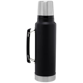 Stanley® Legendary Classic Bottle 48oz 1.5 qt Wide Mouth with Leakproof Cup Lid - Etchified - STANLEY® - 1603 - 14BK