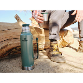 Stanley® Legendary Classic Bottle 48oz 1.5 qt Wide Mouth with Leakproof Cup Lid - Etchified - STANLEY® - 1603 - 14GR