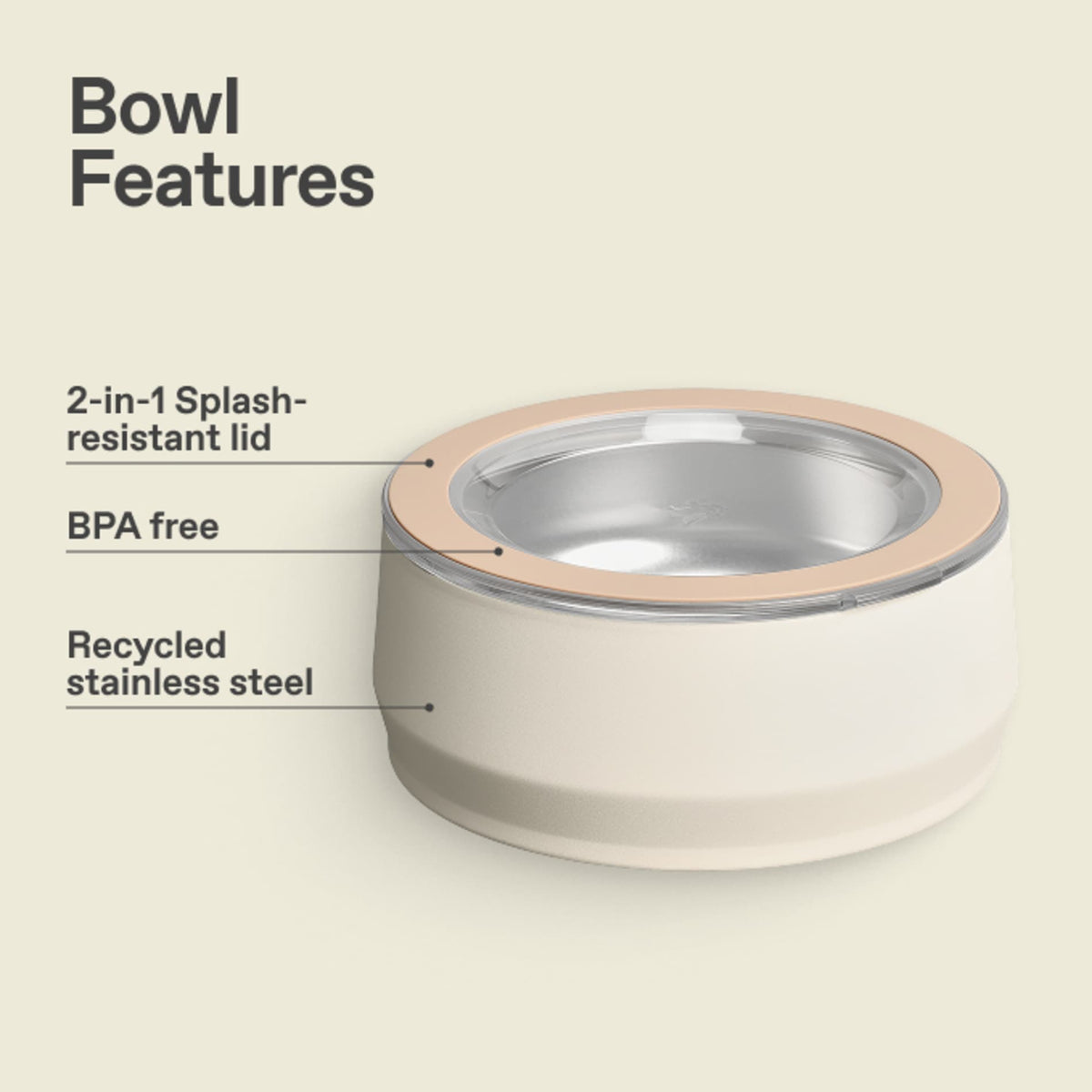 Stanley Pet Bowl 6 Cup with One Color Print - Etchified-Stanley-1603-81CR