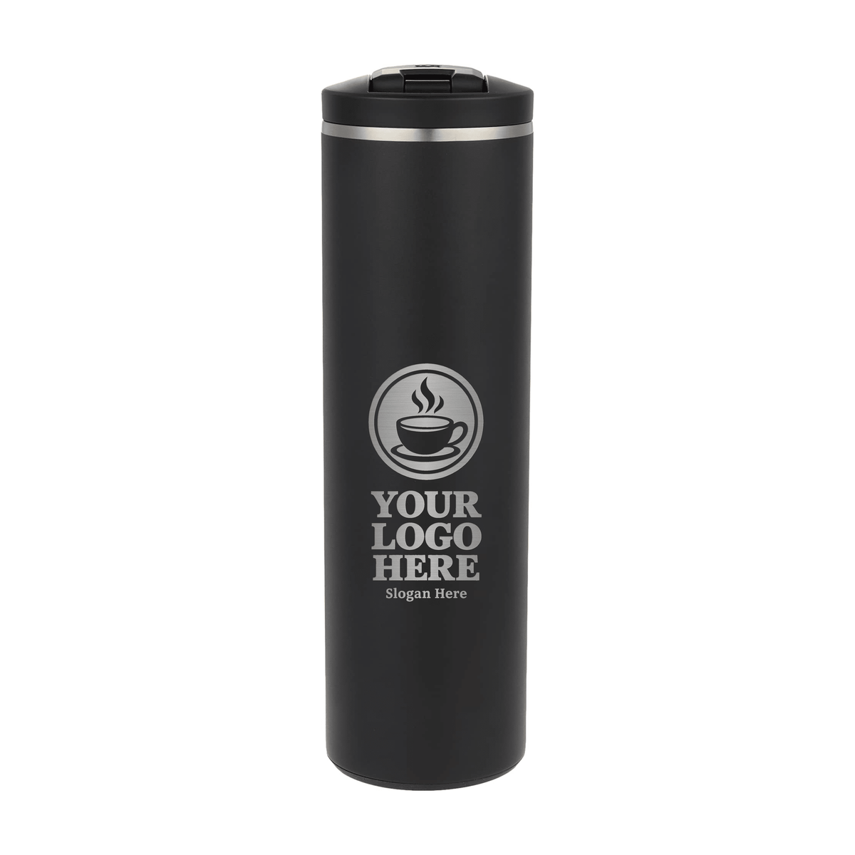 Stanley Transit Flip Top Mug 20 oz with Laser Engraving - Etchified-Stanley-1603-39BK
