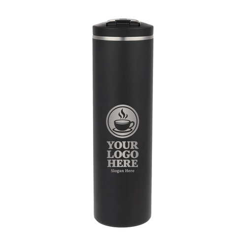 Stanley Transit Flip Top Mug 20 oz with Laser Engraving - Etchified-Stanley-1603-39BK