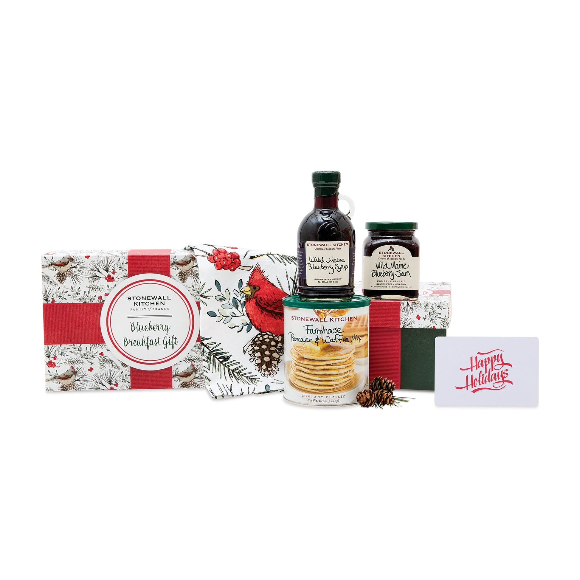 Stonewall Kitchen Holiday Breakfast Gift Set - Etchified - Gourmet Expressions - 101984-101984-100