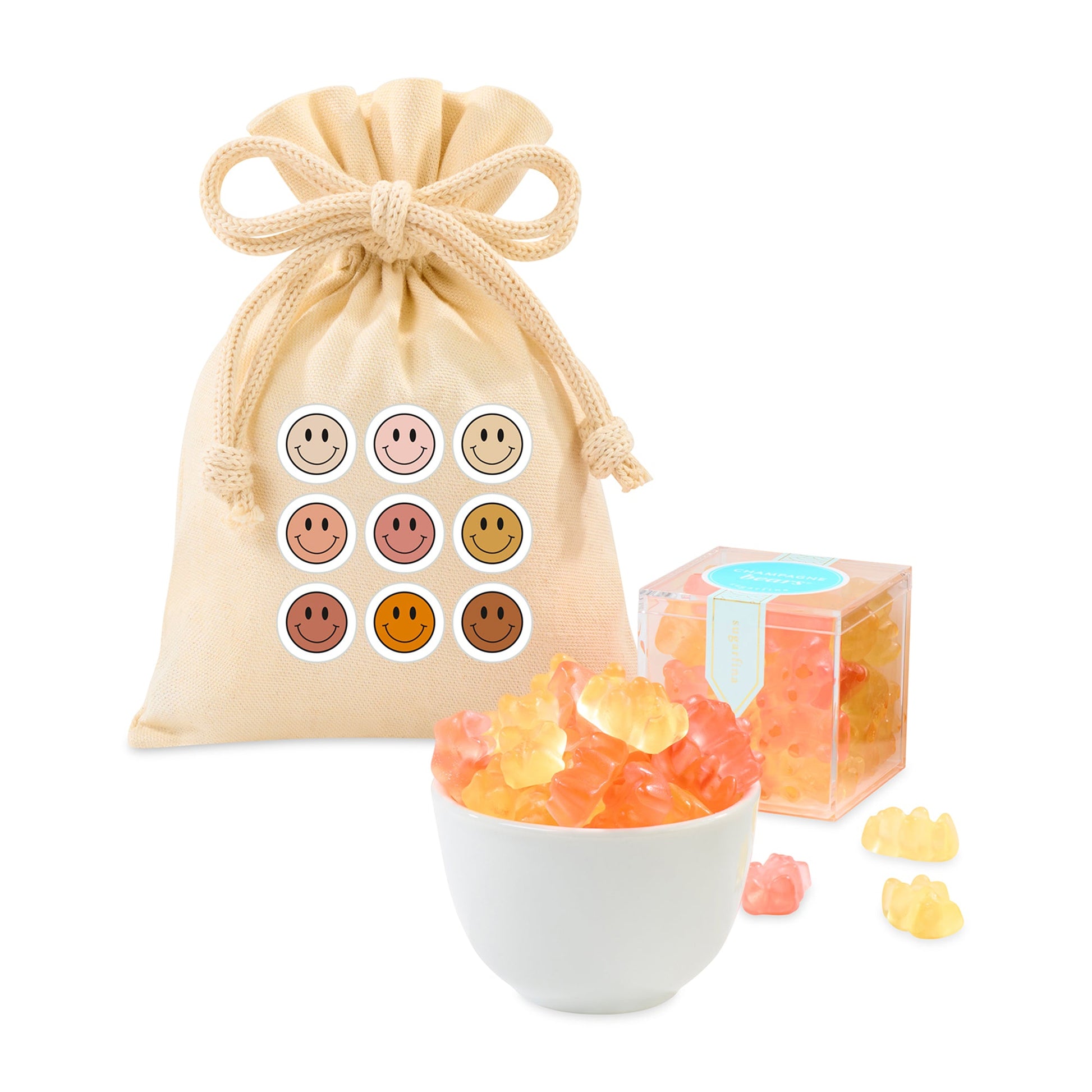 Sugarfina Champagne Bears Candy Cube Gift Bag - Etchified - Gourmet Expressions - 102889-102889-101