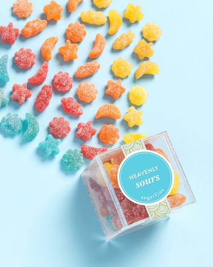 Sugarfina Heavenly Sours Candy Cube Gift Bag - Etchified - Gourmet Expressions - 102853-102853-101