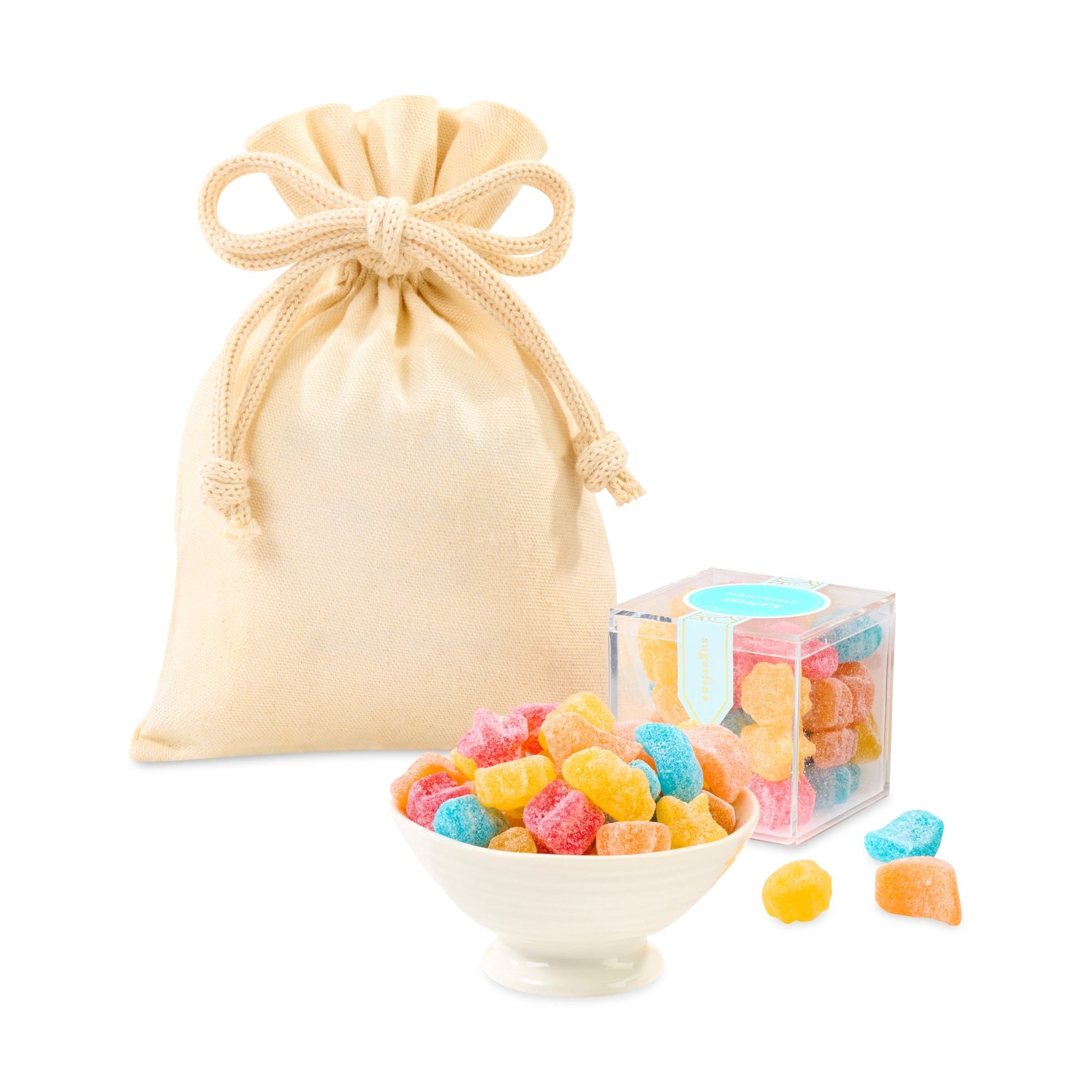 Sugarfina Heavenly Sours Candy Cube Gift Bag - Etchified - Gourmet Expressions - 102853-102853-101