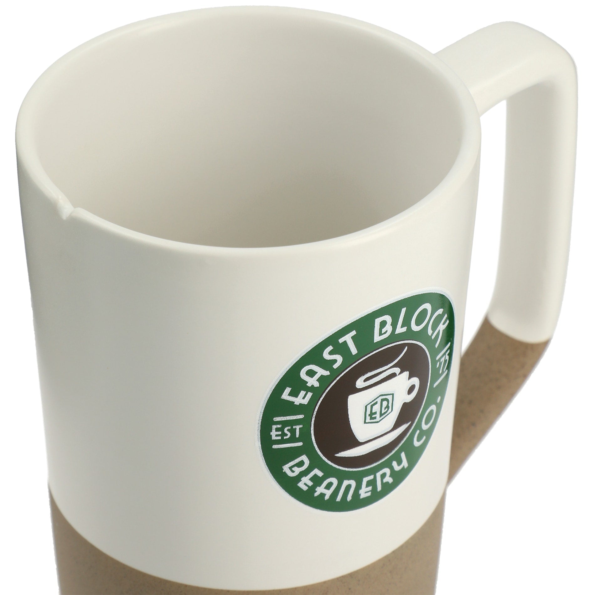Tahoe Tea & Coffee Ceramic Mug with Wood Lid 16oz - Etchified - Etchified - 1626-35WH