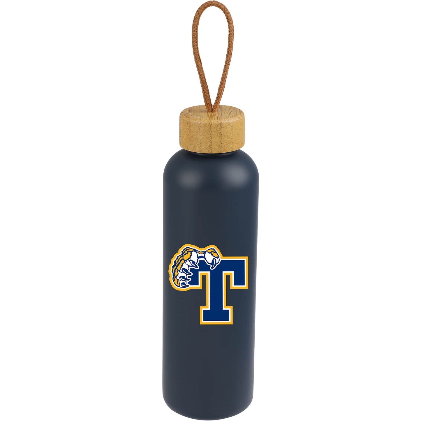 Tania Recycled Bottle w/ FSC® Bamboo Lid 26oz - Etchified - Etchified - 1602-18BLA