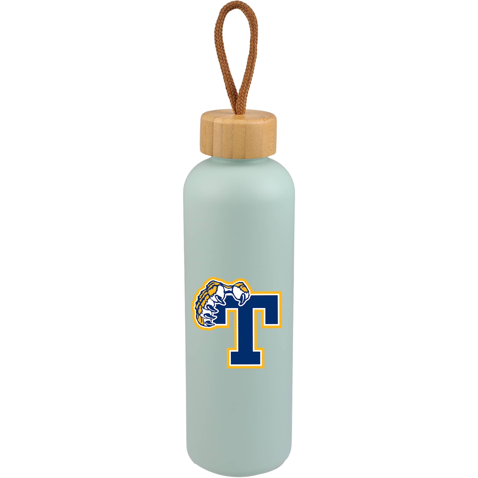 Tania Recycled Bottle w/ FSC® Bamboo Lid 26oz - Etchified - Etchified - 1602-18BLA
