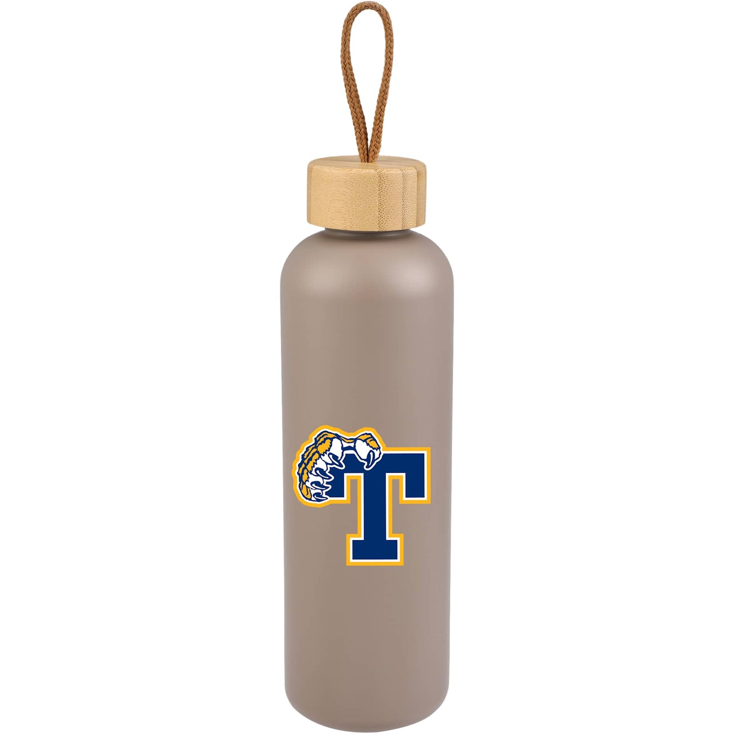 Tania Recycled Bottle w/ FSC® Bamboo Lid 26oz - Etchified - Etchified - 1602-18BLA