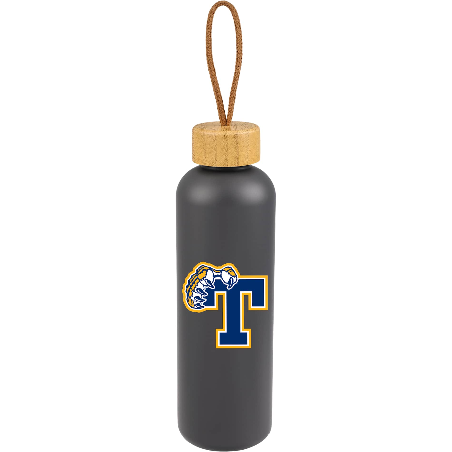 Tania Recycled Bottle w/ FSC® Bamboo Lid 26oz - Etchified - Etchified - 1602-18SGE