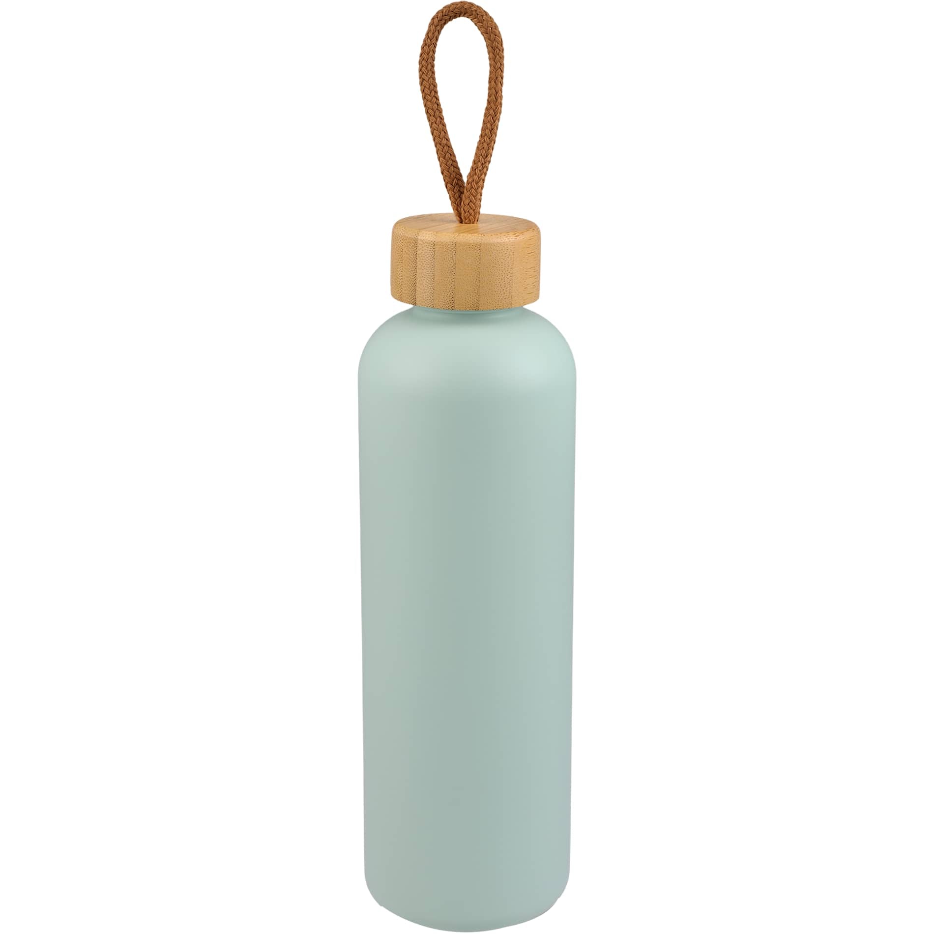 Tania Recycled Bottle w/ FSC® Bamboo Lid 26oz - Etchified - Etchified - 1602-18WH