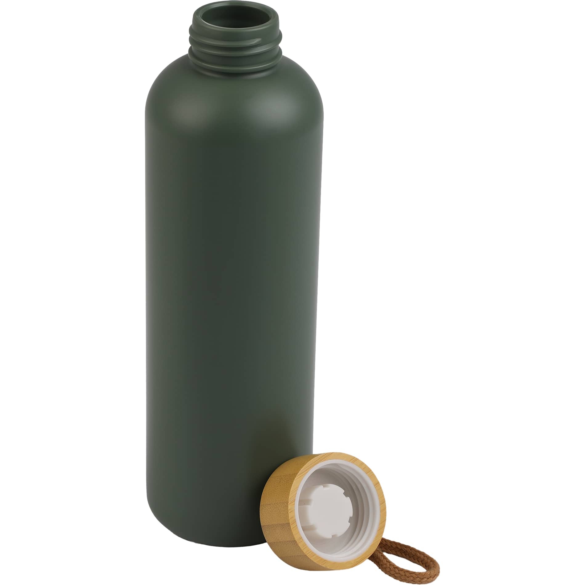 Tania Recycled Bottle w/ FSC® Bamboo Lid 26oz - Etchified - Etchified - 1602-18WH
