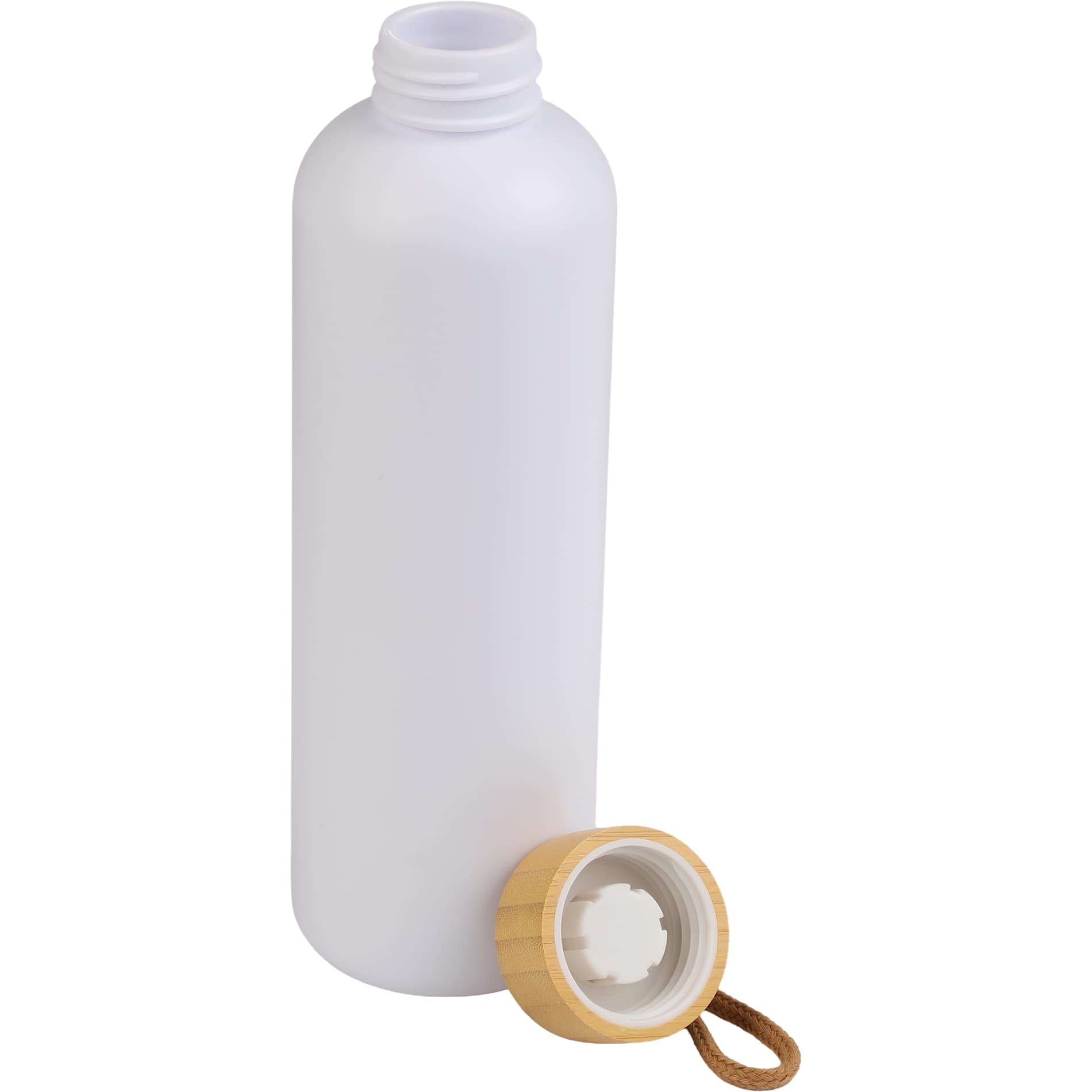 Tania Recycled Bottle w/ FSC® Bamboo Lid 26oz - Etchified - Etchified - 1602-18WH