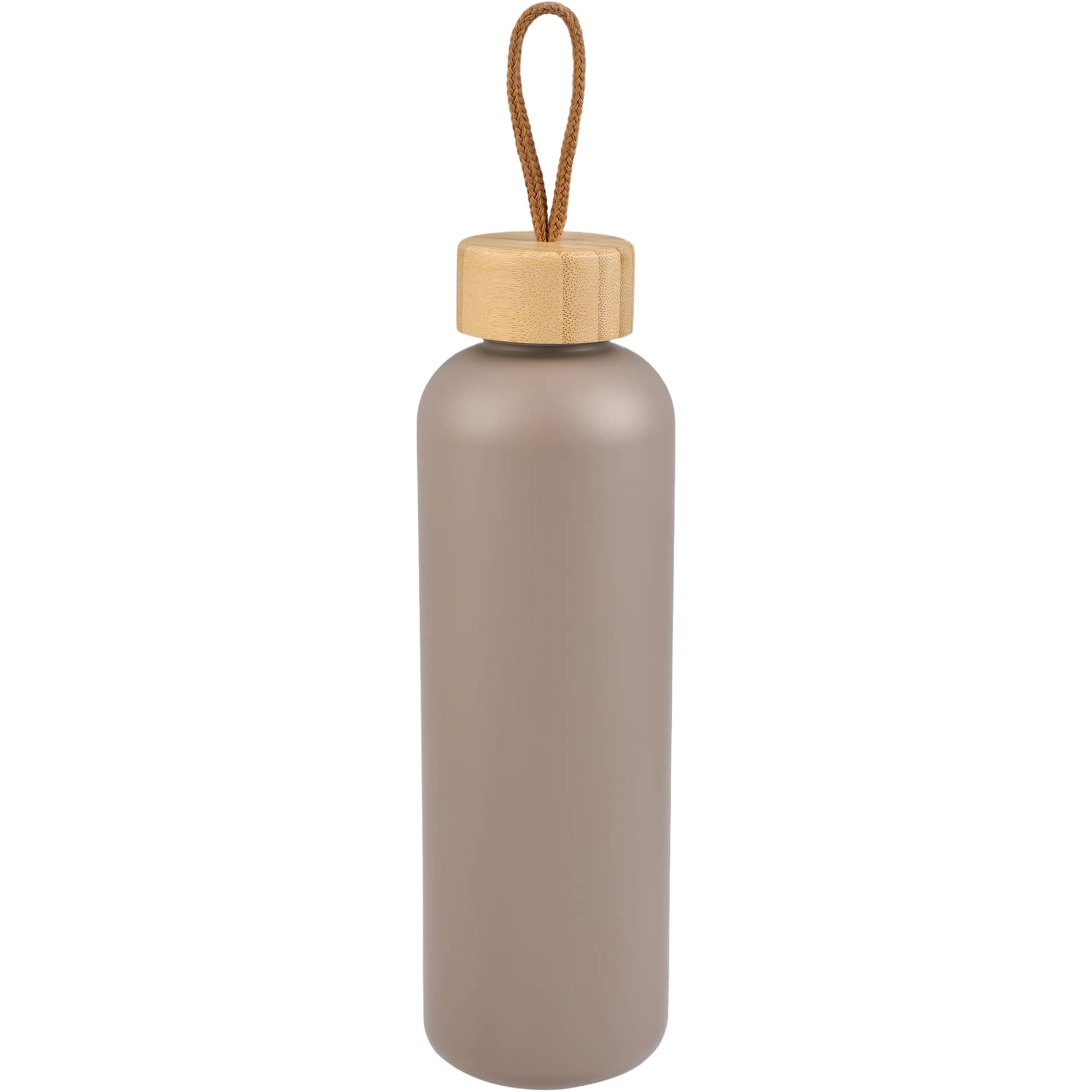 Tania Recycled Bottle w/ FSC® Bamboo Lid 26oz - Etchified - Etchified - 1602-18WH