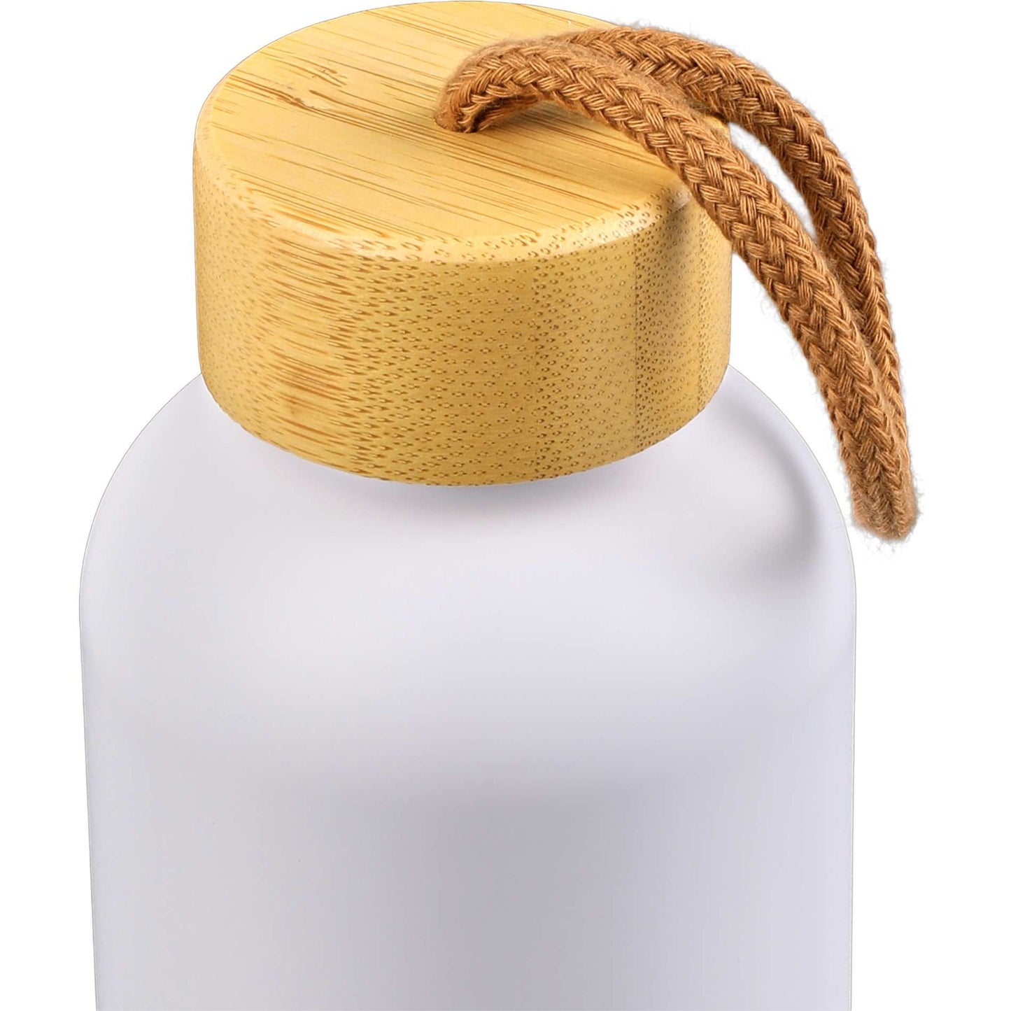 Tania Recycled Bottle w/ FSC® Bamboo Lid 26oz - Etchified - Etchified - 1602-18WH