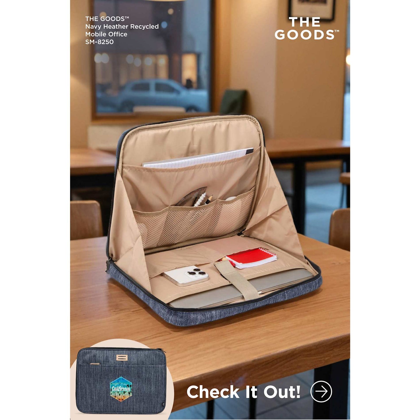 The Goods 2.0 Recycled Mobile Office - Etchified - Etchified - SM-8250HENY