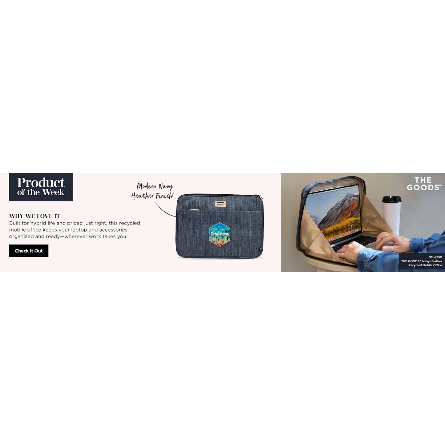 The Goods 2.0 Recycled Mobile Office - Etchified - Etchified - SM-8250HENY