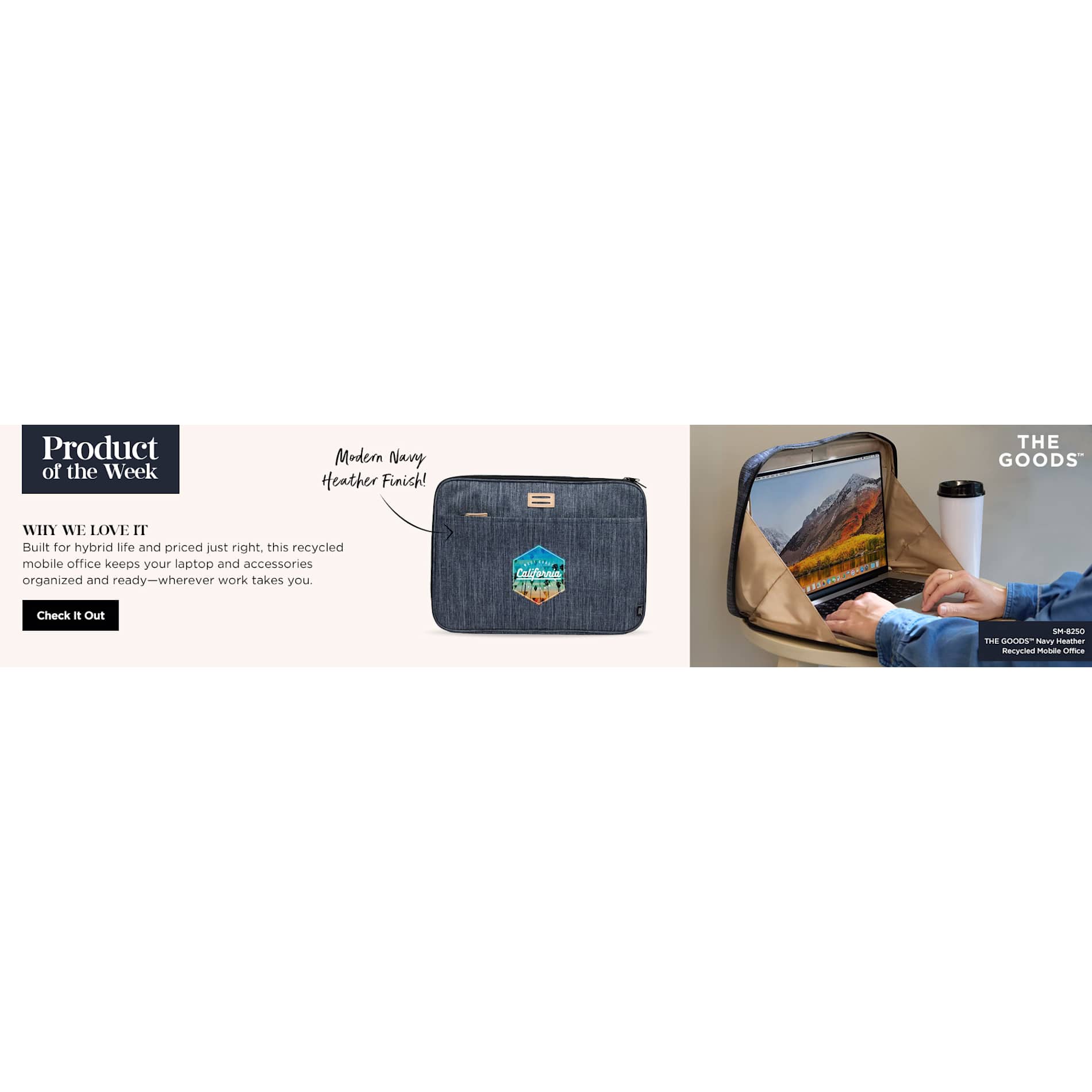 The Goods 2.0 Recycled Mobile Office - Etchified - Etchified - SM-8250HENY