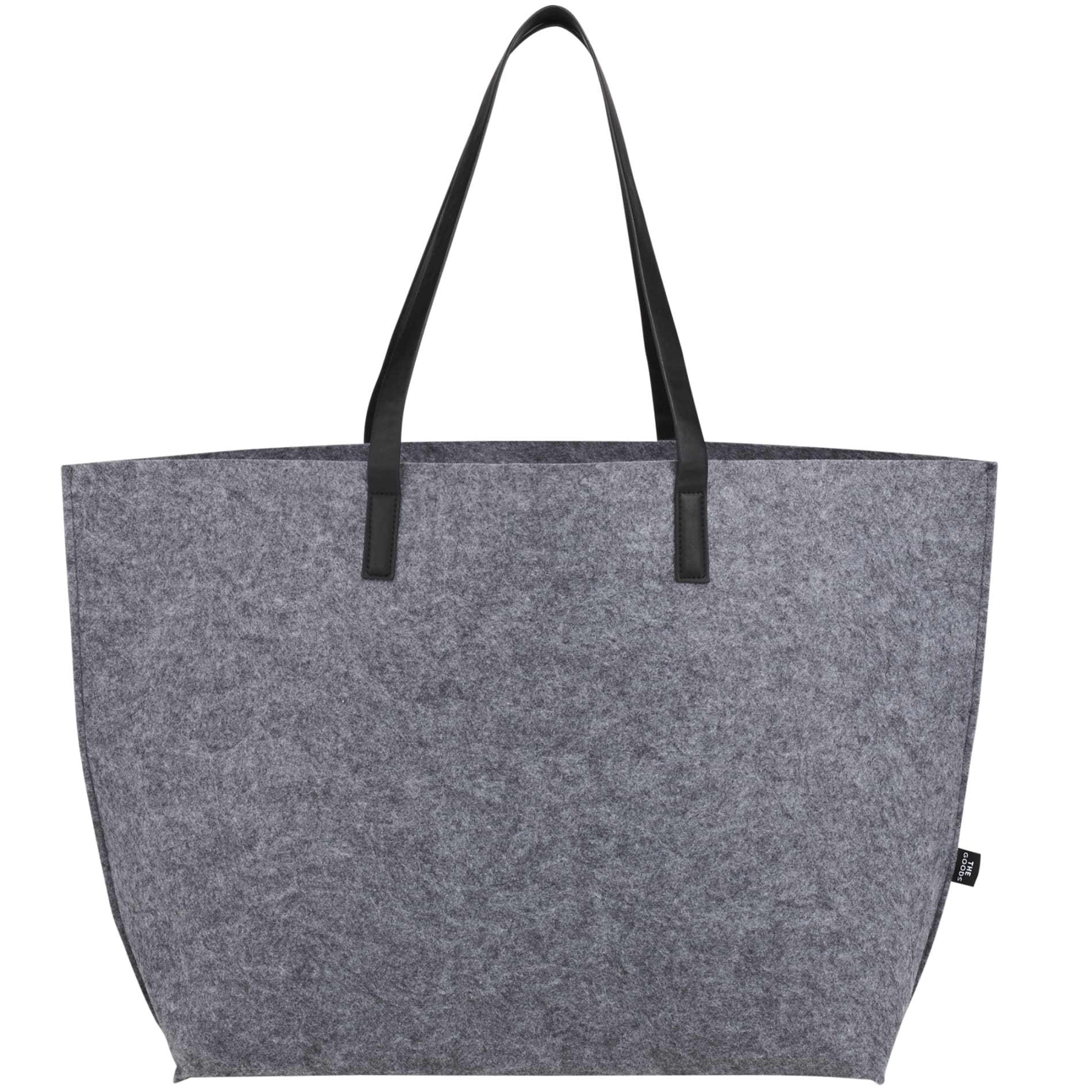 THE GOODS™ Recycled Felt Shoulder Tote with Full Color Print - Etchified - The Goods - SM-5754CA