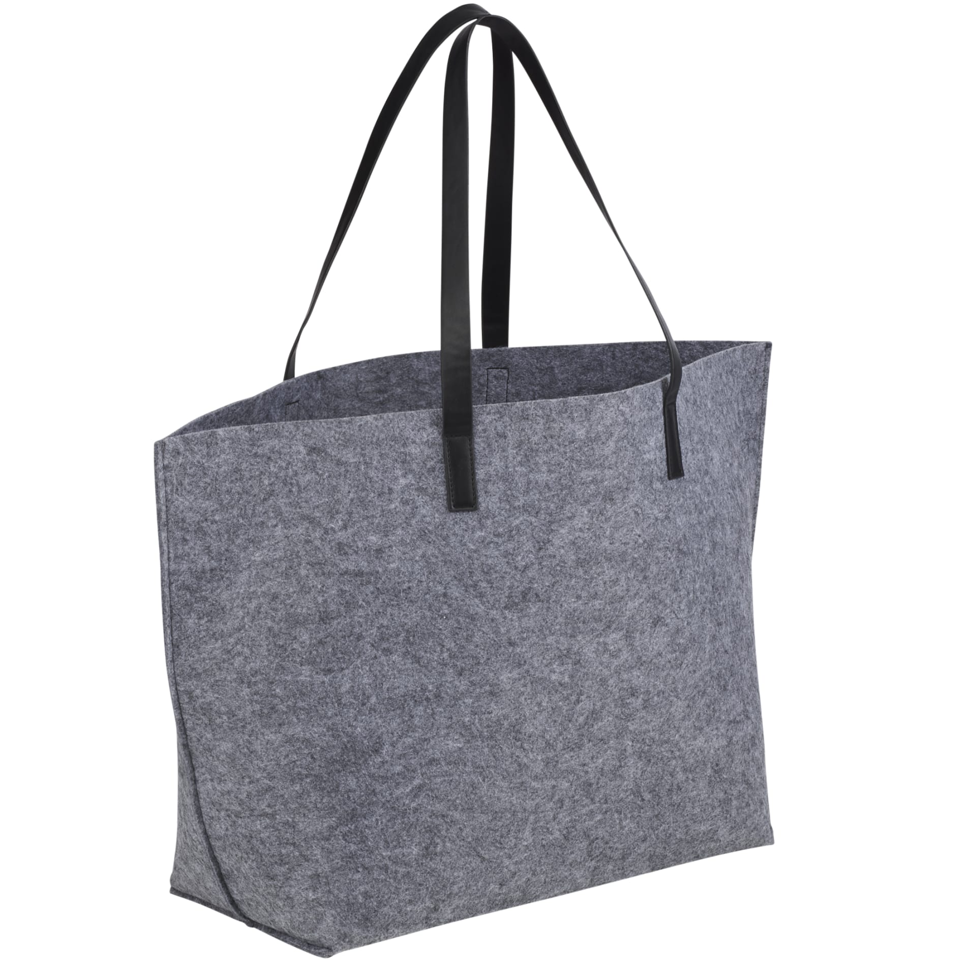 THE GOODS™ Recycled Felt Shoulder Tote with Full Color Print - Etchified - The Goods - SM-5754CA
