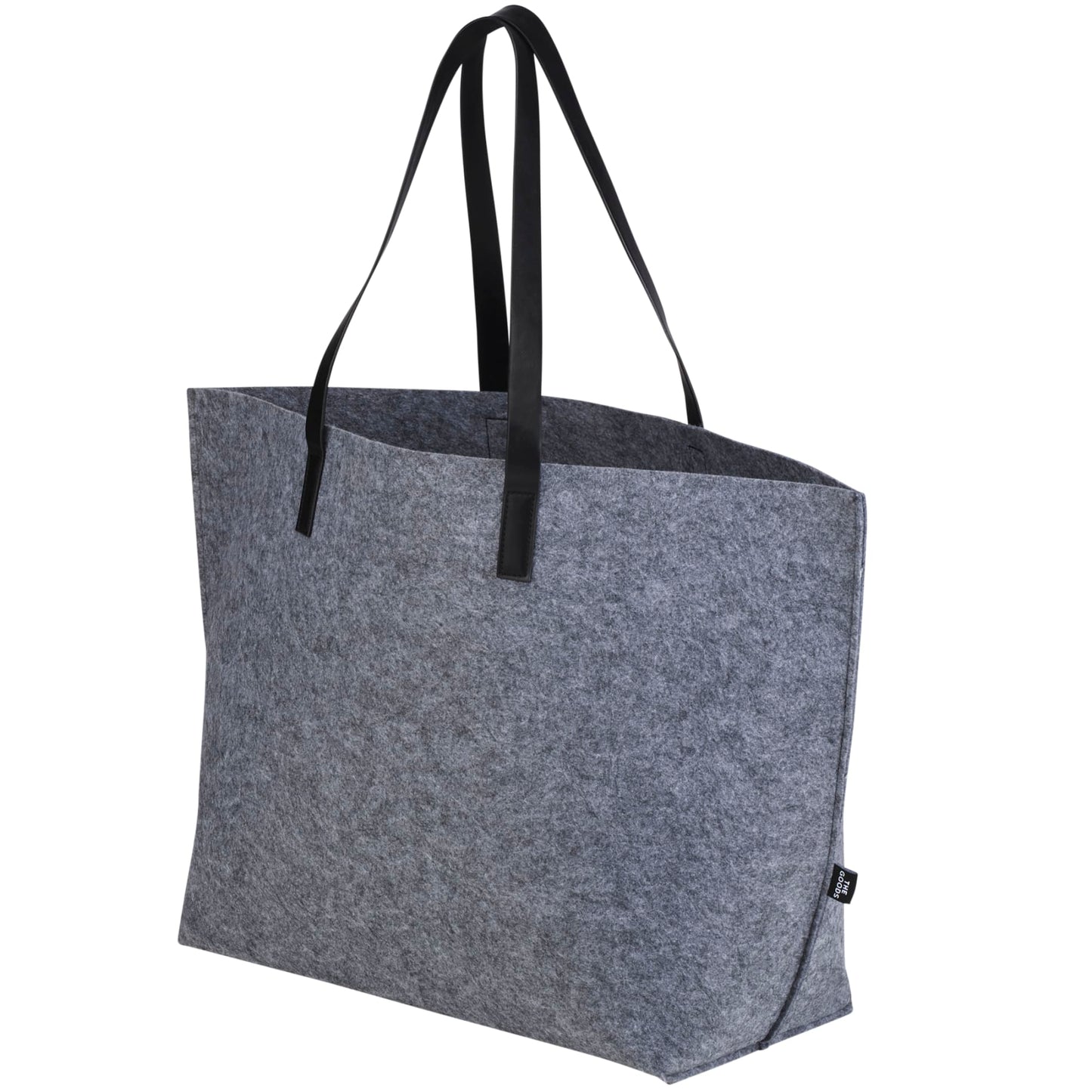THE GOODS™ Recycled Felt Shoulder Tote with Full Color Print - Etchified - The Goods - SM-5754CA