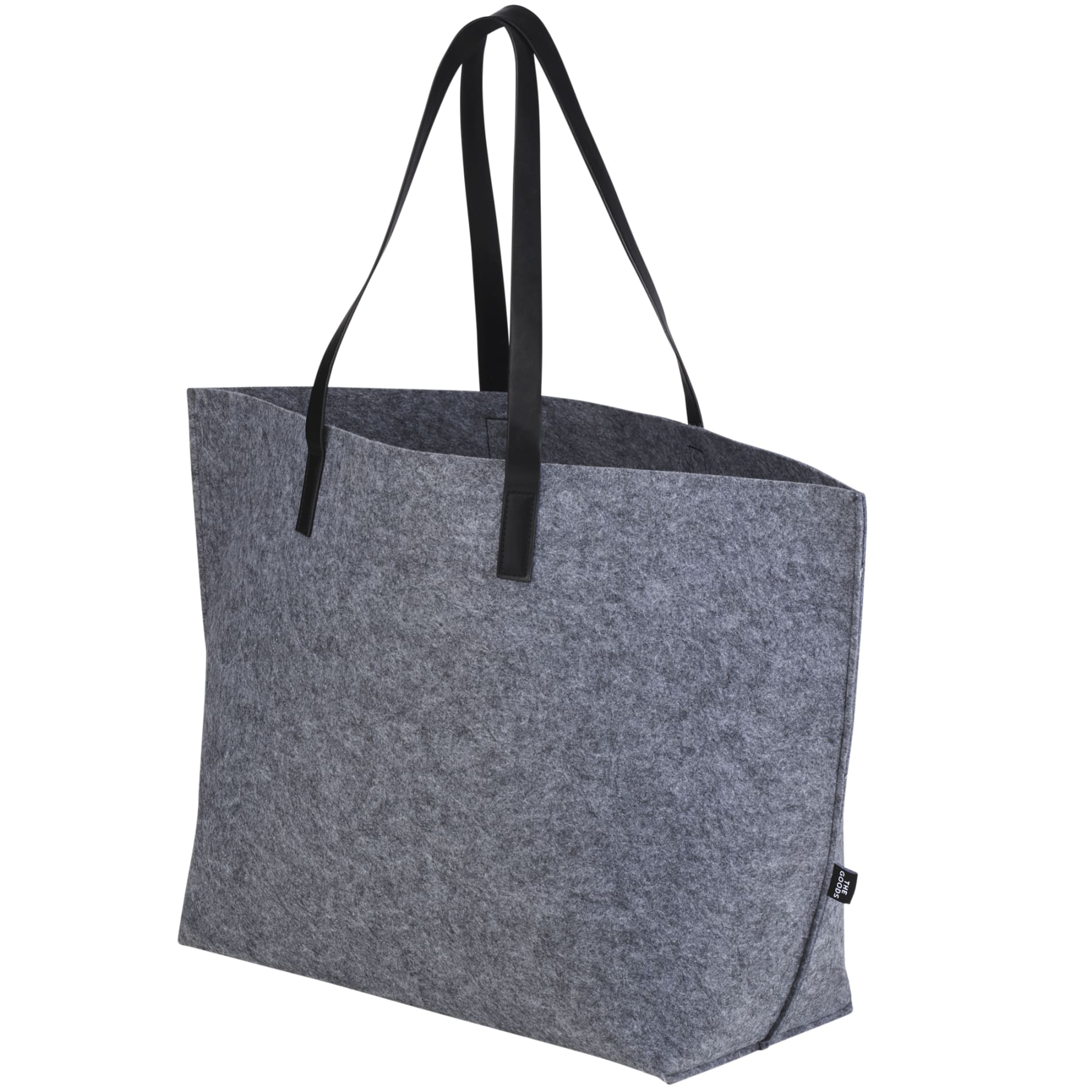 THE GOODS™ Recycled Felt Shoulder Tote with Full Color Print - Etchified - The Goods - SM-5754CA