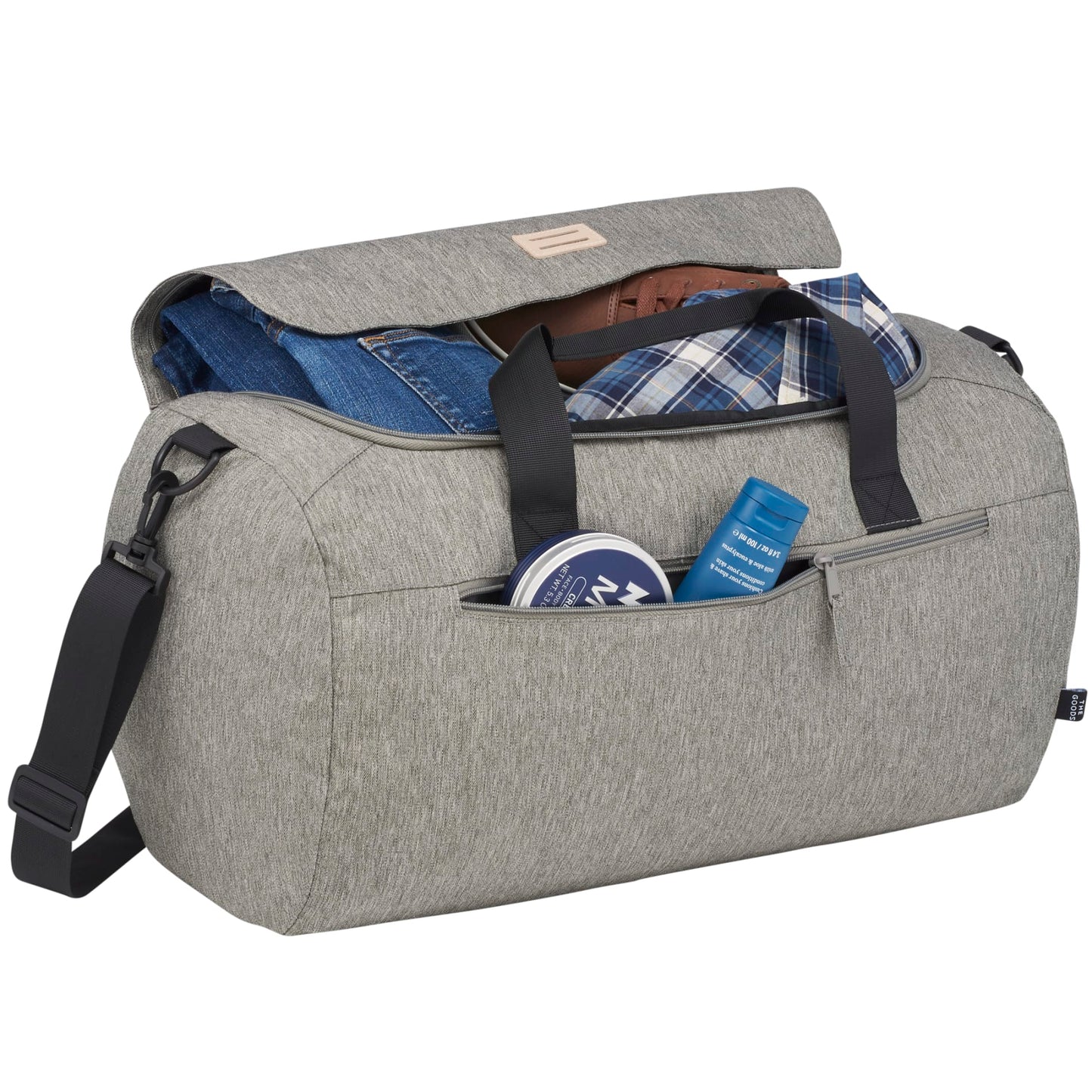 THE GOODS™ Recycled Roll Duffel with Full Color Print - Etchified - The Goods - SM-5978GY